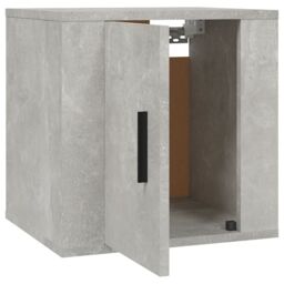 Berkfield Home Wall Mounted TV Cabinets 2 pcs Concrete Grey 40x34.5x40 cm - thumbnail 8