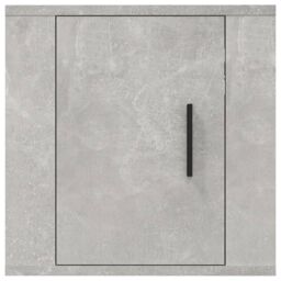 Berkfield Home Wall Mounted TV Cabinets 2 pcs Concrete Grey 40x34.5x40 cm - thumbnail 6