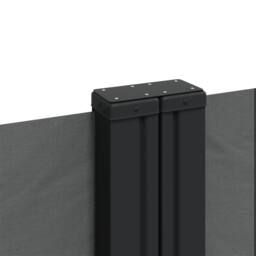 Berkfield Home Retractable Side Awning Anthracite 160x600 cm in Dark Grey - thumbnail 7