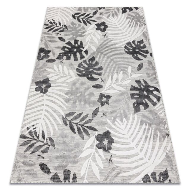 RugsX Botanic Rug in Grey - Size: 137 cm x 190 cm - image 1