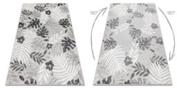 RugsX Botanic Rug in Grey - Size: 137 cm x 190 cm - thumbnail 3