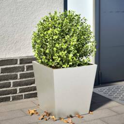 Berkfield Home Durable Garden Planter 40x40x40 cm Stainless Steel in Silver - Size: 40 x 40 x 40 cm - thumbnail 2