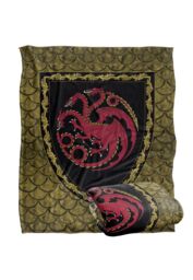 Warner Brothers House Of The Dragon Officially Licensed Silky Touch Super Soft Throw Blanket 152 x 127 cm in White - thumbnail 2