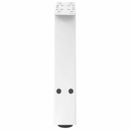 Berkfield Home Coffee Table Legs A-Shaped 2 pcs White¬†30x(30-31) cm Steel in White - thumbnail 6