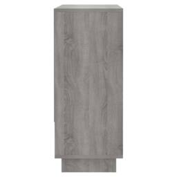 Berkfield Home Sideboard Grey Sonoma 97x31x75 cm Engineered Wood - Size: 97 x 31 x 75 cm - thumbnail 7