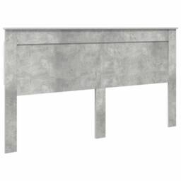 Berkfield Home Bed Frame with Headboard Concerte 180 x 200 cm Solid Pine Wood in Grey - thumbnail 6