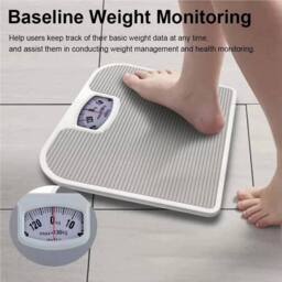 SPETLEK Grey Mechanical Dial Bathroom Scales Weighing Scale - thumbnail 3