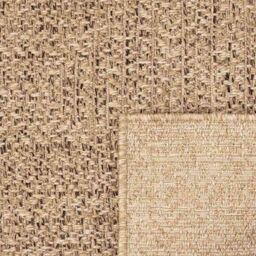 Berkfield Home Rug ZIZUR 80x250 cm Jute Look Indoor & Outdoor in Brown - Size: Medium - thumbnail 6