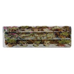 Benjamin Tate Design Plant Pots Runner Rug in Natural - Size: 67 cm x 230 cm - thumbnail 1