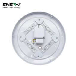 ENER-J 12W Ceiling Light in White - Size: 25 cm diameter x 19 cm high - thumbnail 4