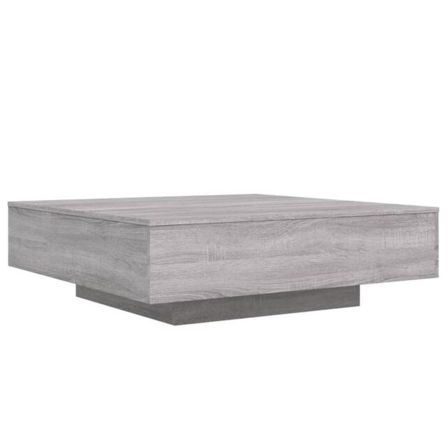 Berkfield Home Coffee Table Grey Sonoma 100x100x31 cm Engineered Wood - Size: 100 x 100 x 31 cm - image 1