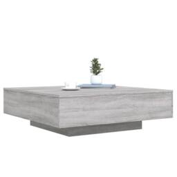 Berkfield Home Coffee Table Grey Sonoma 100x100x31 cm Engineered Wood - Size: 100 x 100 x 31 cm - thumbnail 4