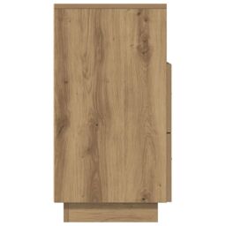 Berkfield Home Bedside Cabinet with 2 Drawers Artisan Oak 36x36x68 cm in Brown - Size: 36 x 36 x 68 cm - thumbnail 6