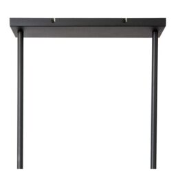 Lucide 'MILONGA' Dimmable Stylish Scandinavian Hanging Pendant Light 4xE27 in Black - thumbnail 5