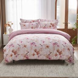 GAVENO CAVAILIA Kamala Duvet Cover Set in Pink - Size: Double - thumbnail 1