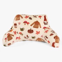 OHS Reading Pillow for Bed Sofa, Autumn Novelty Cuddle Cushion with Arms Super Soft in Natural - thumbnail 4