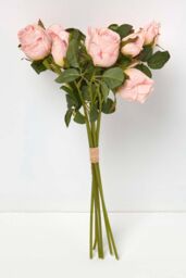 Homescapes Artificial Bouquet of Roses in Pink - thumbnail 6