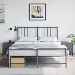 Berkfield Home Stylish Bedside Cabinets 2 pcs Anthracite 36x39x43.5 cm Steel in Charcoal - thumbnail 1
