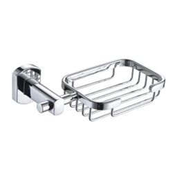 Showerdrape Admiralty Chrome Stainless Steel Wall Mounted 8 Piece Bathroom Accessory Set in Silver - thumbnail 8