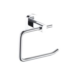 Showerdrape Admiralty Chrome Stainless Steel Wall Mounted 8 Piece Bathroom Accessory Set in Silver - thumbnail 4