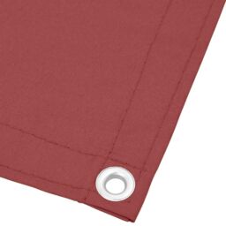 Berkfield Home Balcony Screen Terracotta 90x1000 cm 100% Polyester Oxford - thumbnail 4