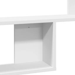 Berkfield Home Wall Shelf White 100x15x70 cm Engineered Wood - Size: 100 x 15 x 70 cm - thumbnail 7