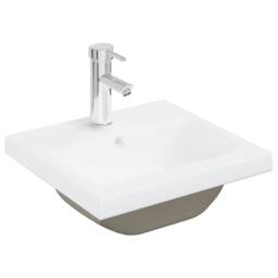 Berkfield Home Durable 2 Piece Bathroom Furniture Set Concrete Grey Engineered Wood - thumbnail 5