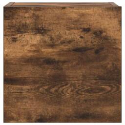Berkfield Home 4 Piece TV Cabinet Set Smoked Oak Engineered Wood in Brown - thumbnail 8