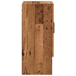 Berkfield Home Wall Cabinet Old Wood 60x31x70 cm Engineered Wood in Brown - Size: 60 x 31 x 70 cm - thumbnail 5