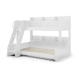 Ashfield Premium Modern White Triple Sleeper Bunk Bed - Size: Single - thumbnail 3
