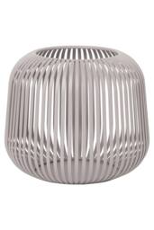 Blomus Lito Lantern Candle Holder Small - Mourning Dove in Light Grey