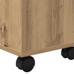 Berkfield Home Coffee Table Artisan Oak 60x60x38 cm Engineered Wood in Brown - Size: 60 x 60 x 38 cm - thumbnail 9