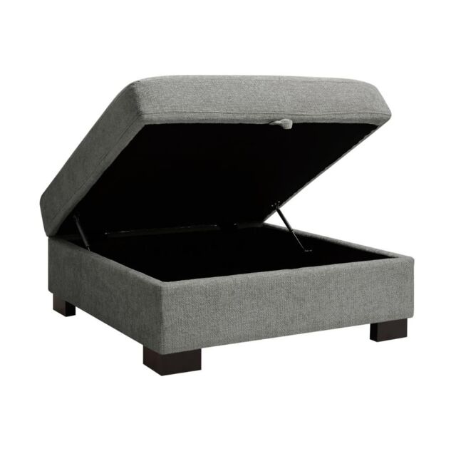 Home Detail Tate Storage Footstool in Grey - image 1