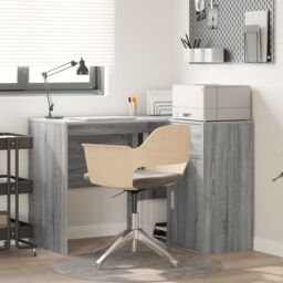 Berkfield Home Corner Desk Grey Sonoma 102x88x75 cm Engineered Wood in Yellow - Size: 102 x 88 x 75 cm