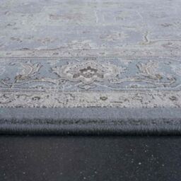 The Rug Shop UK Blue Border Floral Traditional Easy to Clean Area Rug - Size: 160 cm x 230 cm - thumbnail 3
