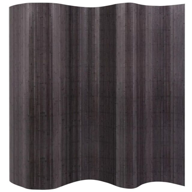 Room Divider Bamboo Grey 250x165 cm - image 1