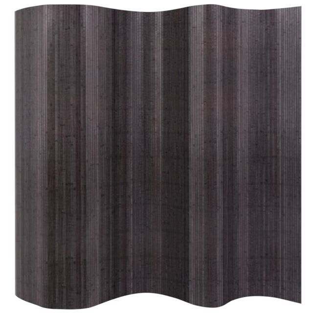 Berkfield Home Room Divider Bamboo Grey 250x165 cm - image 1