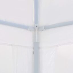 Berkfield Home Party Tent 3x9 m PE White - thumbnail 5