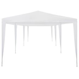 Berkfield Home Party Tent 3x9 m PE White - thumbnail 2