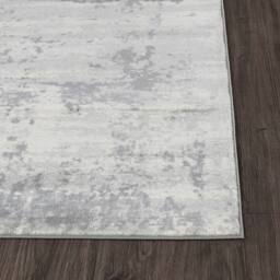 Livabliss Monaco-Abstract Grey Ivory Blue Modern Marble Living Dining Bedroom Rug - Size: 60 cm x 90 cm - thumbnail 5