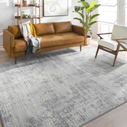 Livabliss Monaco-Abstract Grey Ivory Blue Modern Marble Living Dining Bedroom Rug - Size: 60 cm x 90 cm - thumbnail 8