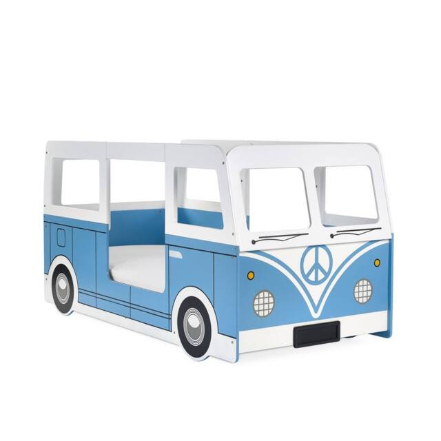 Cheshire Ash Bed - Light Blue - Single (90cm) - image 1
