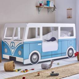 Cheshire Ash Bed - Light Blue - Single (90cm) - thumbnail 3