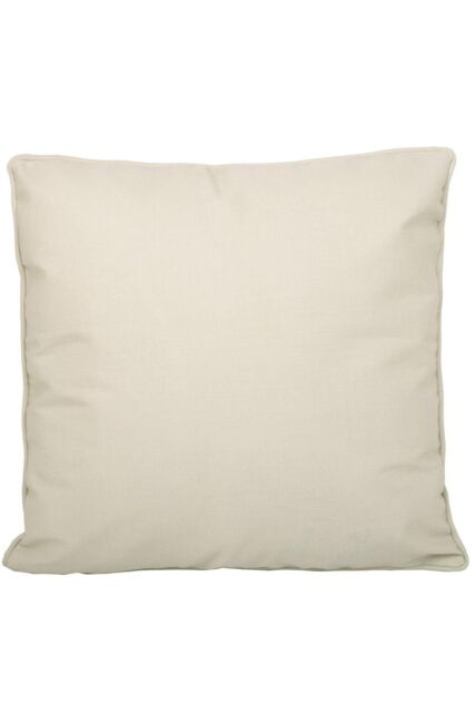 Fusion 'Plain Dye' Water & UV Resistant Filled Cushion in Natural - Size: 43 cm x 43 cm - image 1