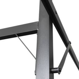 Berkfield Home Pergola with Retractable Roof Anthracite 589x292x230 cm in Charcoal - Size: 589 x 292 x 230 cm - thumbnail 7
