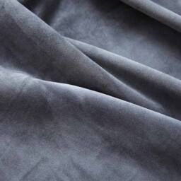 Berkfield Home Elegant Blackout Curtains with Rings 2 pcs Velvet Anthracite 140x in Dark Grey - thumbnail 4