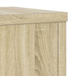 Berkfield Home Plant Stands 2 pcs Sonoma Oak 20x20x30 cm Engineered Wood in Brown - Size: 20 x 20 x 30 cm - thumbnail 8