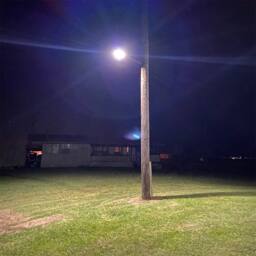 FLAVORA Commercial Solar Street Light 840 LED Lamp Outdoor in Black - thumbnail 6