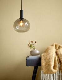 Nordlux Modern Indoor Pendant Light Black Glass E27 Hand Blown - Mains Powered, IP20 - thumbnail 6
