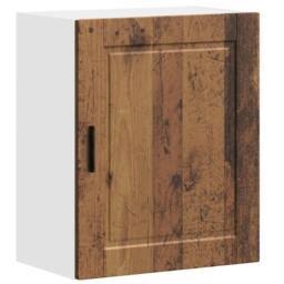 Berkfield Home Kitchen Wall Cabinets 2 pcs¬†Porto Old Wood Engineered Wood in Brown - thumbnail 5